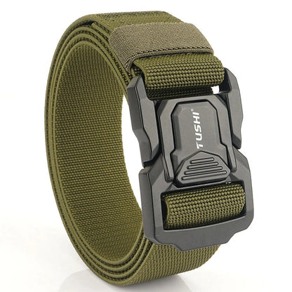 Brand Military Tactical Belt Specially Designed For The Military's Metal Buckle Adjustable Belt