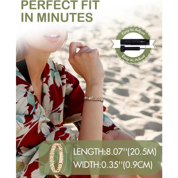 Adjustable Healing Magnetic Bracelet for Women