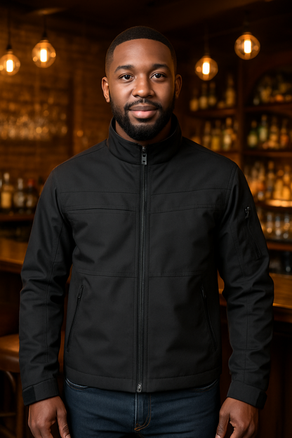 Men’s Metal waterproof and cut-resistant jacket