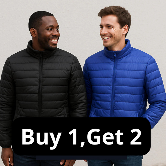 Waterproof quilted jacket – BUY 1, GET 2
