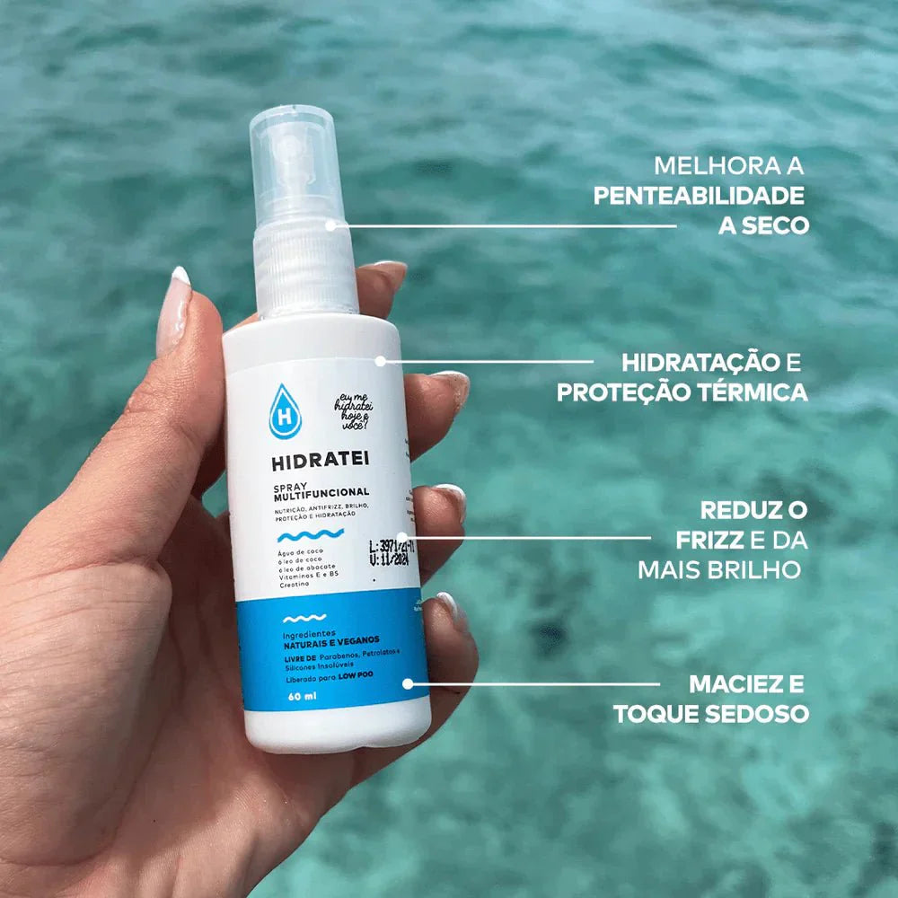 Compre Kit Cronograma Capilar + Ganhe Spray Multifuncional e Hidratei Noite Travel Size
