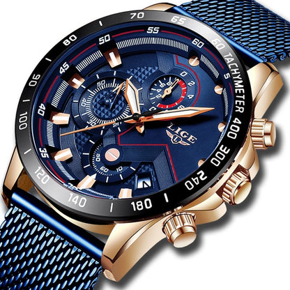 Herren Gold Quarz Uhr – Ein richtiges Zeitmesser!