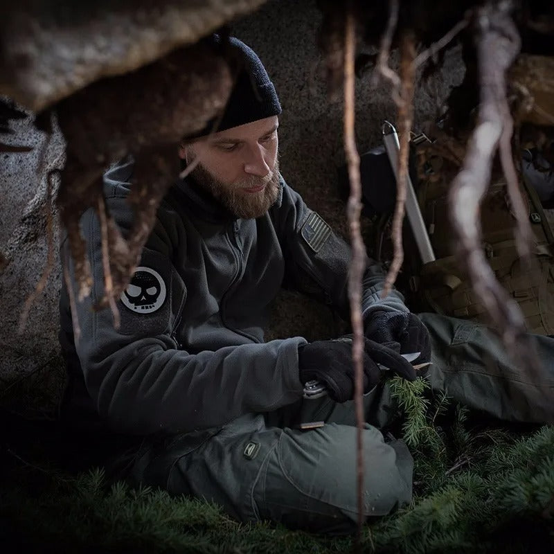 CRAFTECH THERMACORE Gen 1.2 Olive-Green Tactical Fleece Jacket